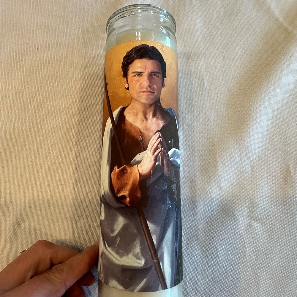 Saint Poe Dameron Star Wars Devotional Prayer Candle